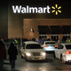 Customers wait in line to enter Walmart Thanksgiving Day, Nov. 28, 2013, in Troy, Michigan.
Joshua Lott/Getty Images